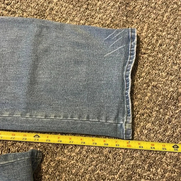 Bohme Vera Wide Leg Barrel Jeans Women's S Light Wash High Rise Baggy Loose Boho - Picture 13 of 13